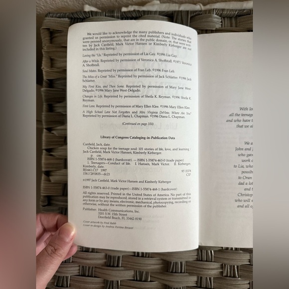 Chicken Soup for the Teenage Soul Book – 101 Stories of Life, Love & Learning - Picture 6 of 7